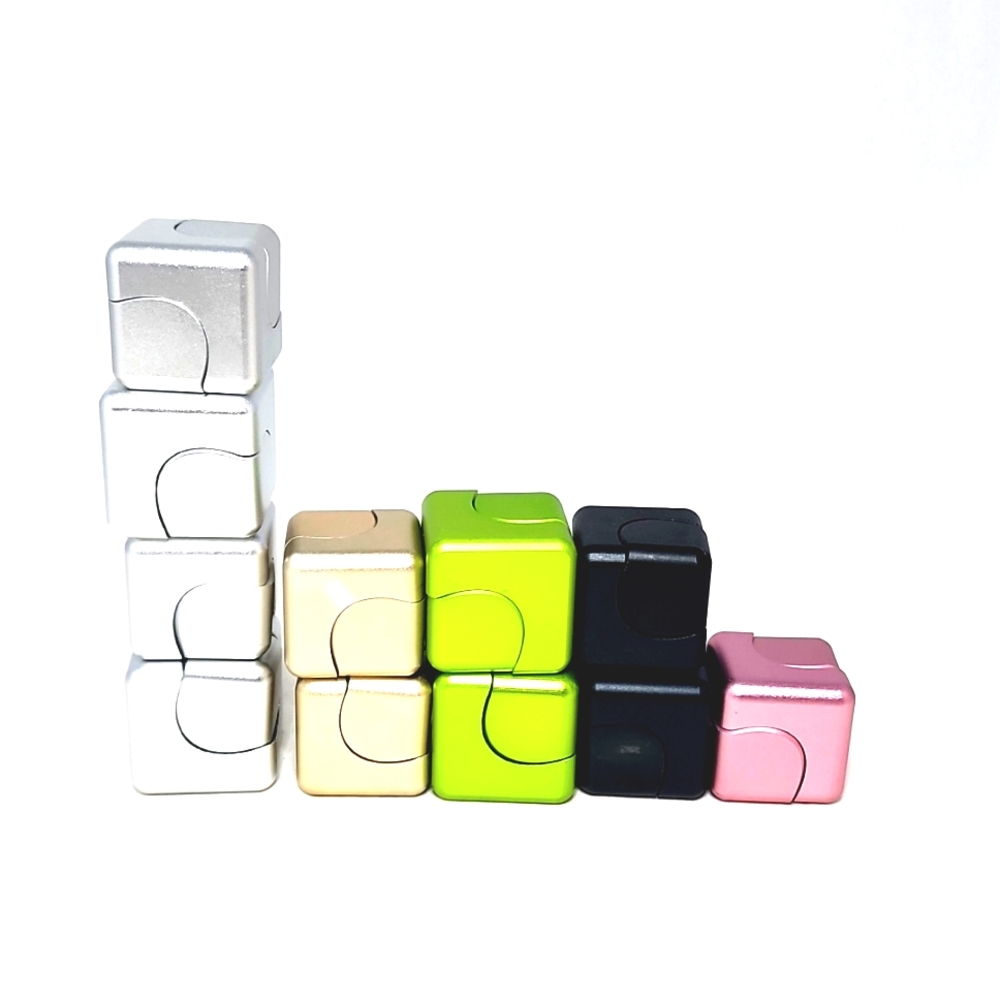 LOT 11pcs Cube Fidget Spinners Various Colors